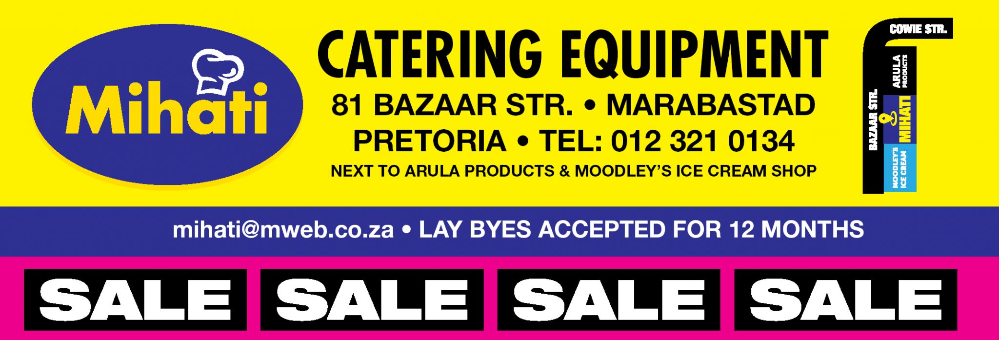 The Headers Mihati Catering Equipment