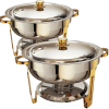 CHAFING DISH ROUND 2 TONE