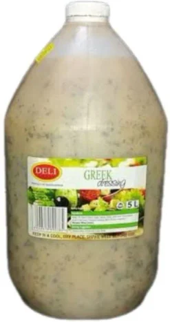 DELI GREEK DRESSING 5L